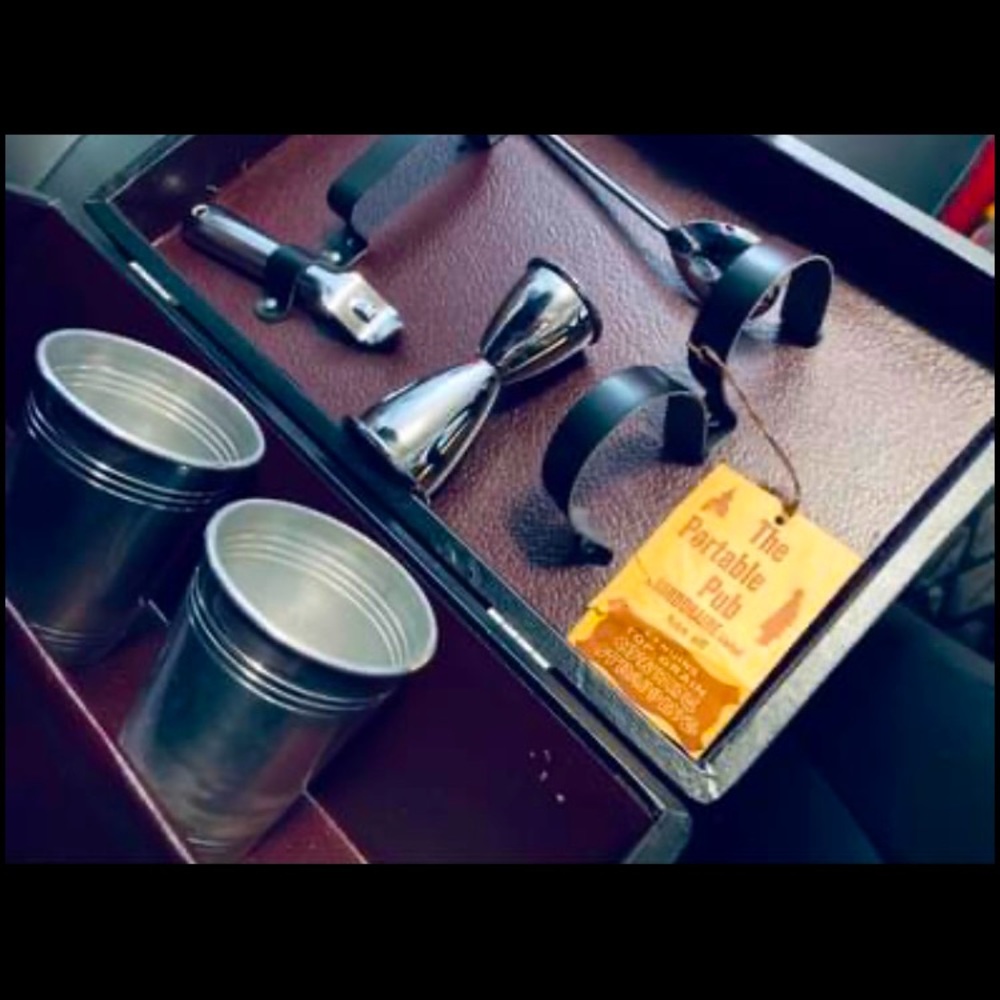 Antique Londonaire Portable Pub